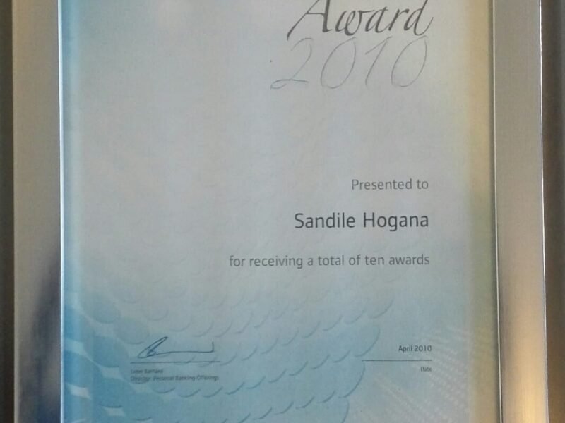 Sandile Hogana Award